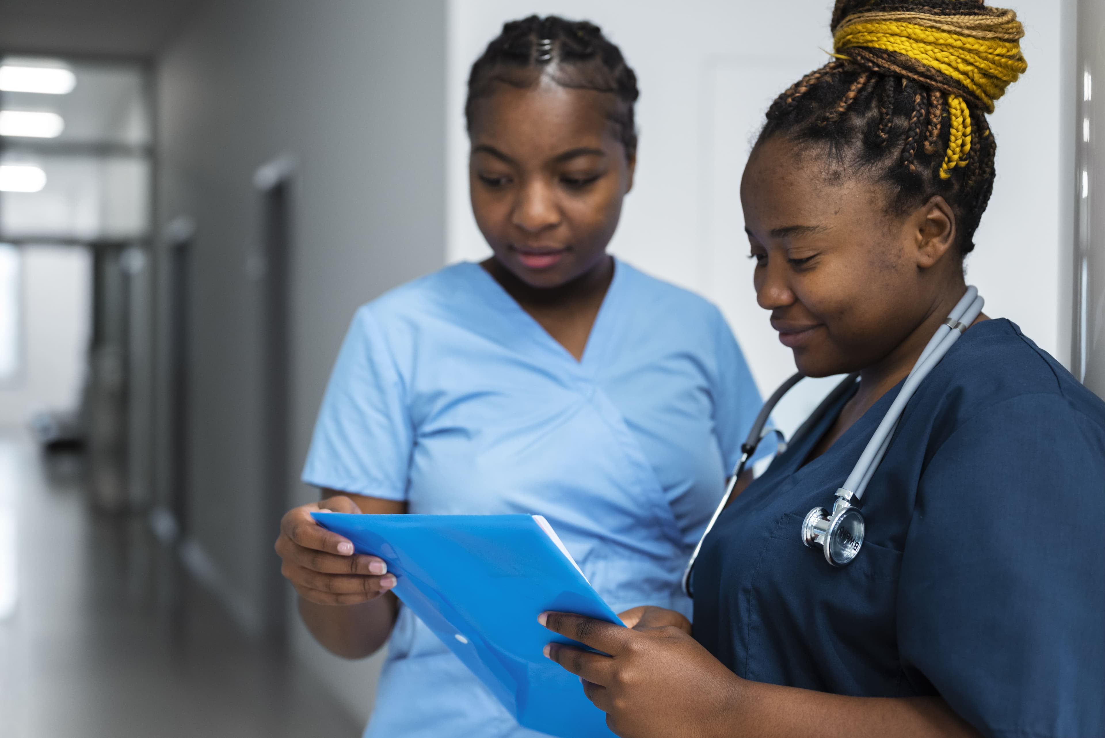 Healthcare training in action